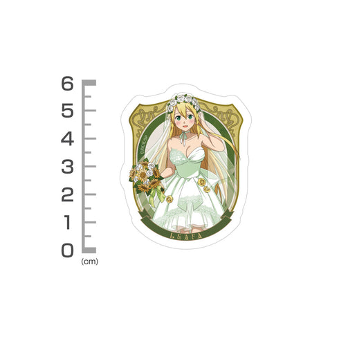 『ソードアート・オンライン』描き下ろし リーファ ミニステッカーセット ウェディングドレスVer.